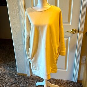 Zenana cream colored oversized sweater